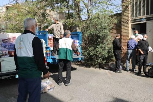 توزیع 4000 سبدکالا به خانواده های لطمه دیده از کرونا استان تهران