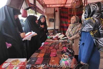 بازدید معاون رئیس جمهور از نمایشگاه توانمندی های زنان کرمانشاه