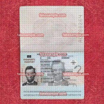 Bangladesh Passport Fake Template