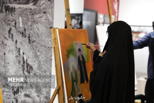 تجسمی ها در سنگر مقاومت از ائتلاف ملی و جهانی کاریکاتور تا گرافیک جنگ