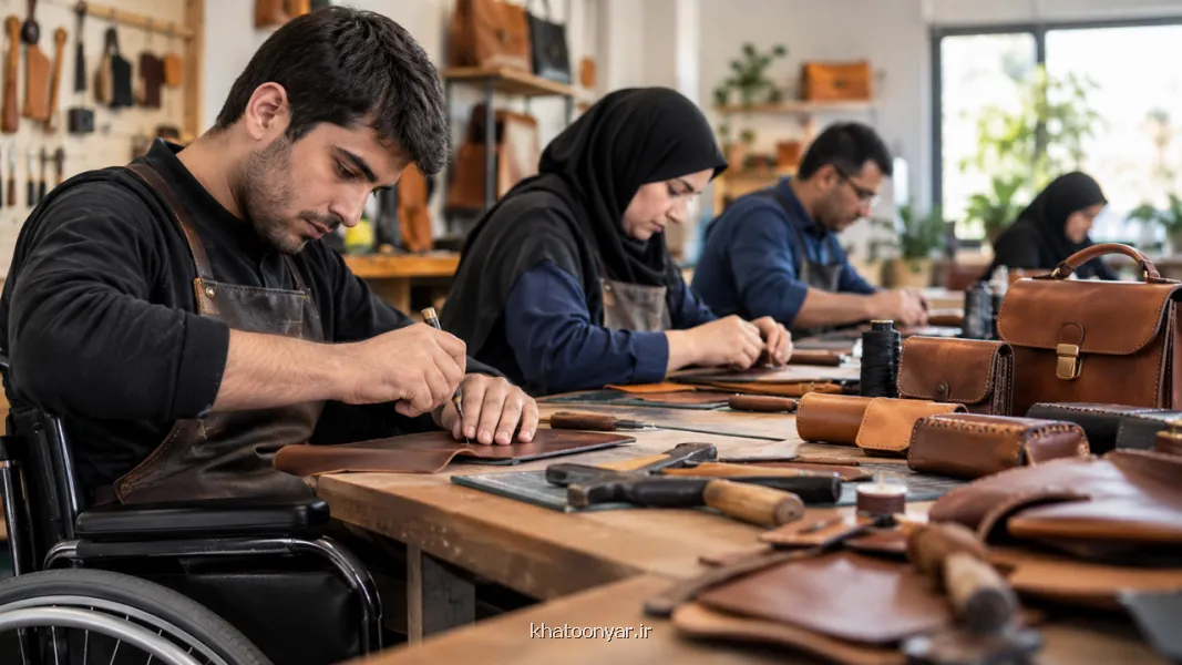 از توان خواهی تا توانمندسازی دست هایی که با هنر، محصول خلق می کنند به علاوه فیلم از توان خواهی تا توانمندسازی دست هایی که با هنر، محصول خلق می کنند به علاوه فیلم